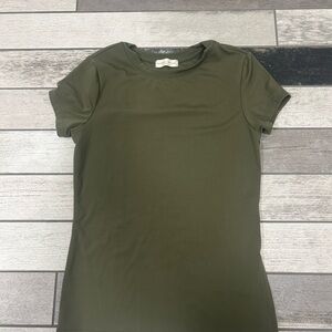 Olive Green Women's Top